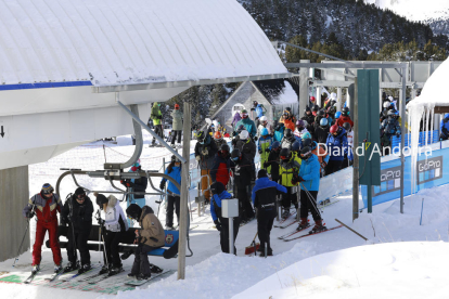 Esquiadors, Esquí, Grandvalira, El Tarter, Pass Covid,