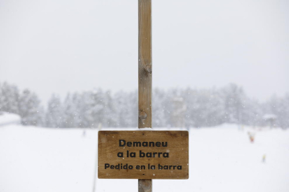 La nevada deixa alts gruixos de neu a Vallnord
