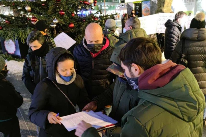 Imatges de la manifestació.