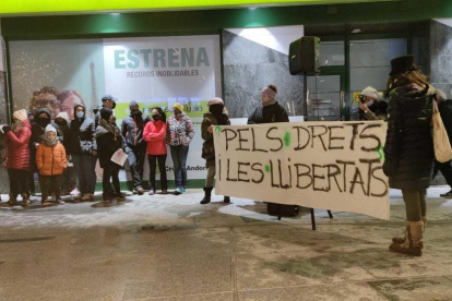 Imatges de la manifestació.