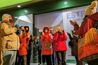 Imatges de la manifestació.