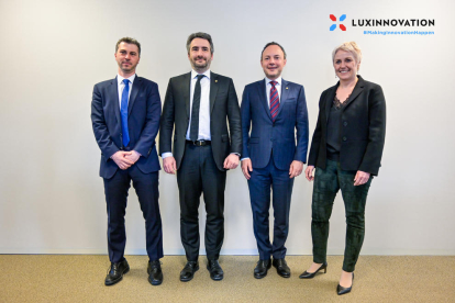Visita oficial de Xavier Espot a Luxemburg