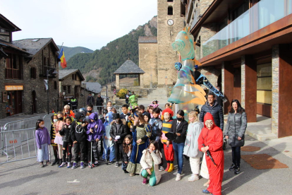 Rua de carnaval de les escoles d'Ordino