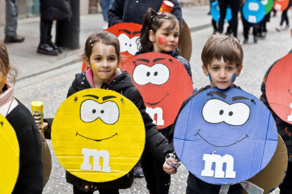 Rua de carnaval a les escoles de la Massana