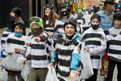 Rua de carnaval a les escoles de la Massana