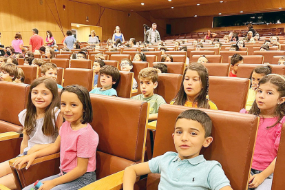 Els alumnes del Sant Ermengol van ser alguns dels escolars de centres d'Andorra que van participar en la mostra final de la banda de La Clika al Centre de Congressos de la capital.