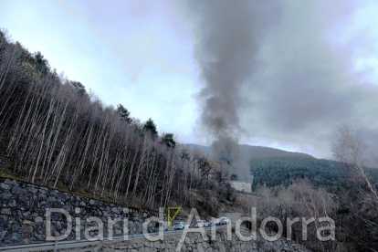 Incendi a la Comella