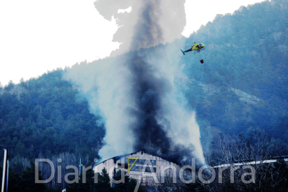 Incendi a la Comella