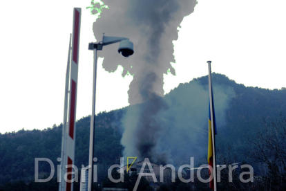 Incendi a la Comella