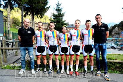 Presentació dels equips de la federació de ciclisme