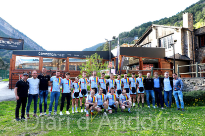 Presentació dels equips de la federació de ciclisme