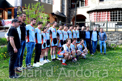 Presentació dels equips de la federació de ciclisme