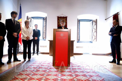 Discurs de la síndica a la Casa de la Vall