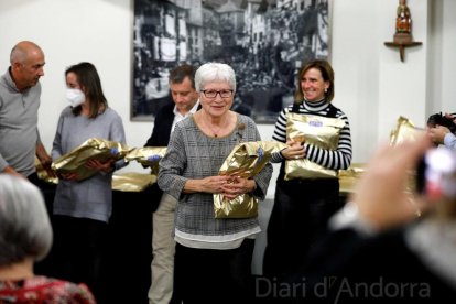 Homenatge padrins lauredians de més de 80 anys