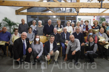 Homenatge padrins lauredians de més de 80 anys