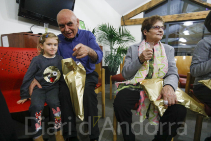 Homenatge padrins lauredians de més de 80 anys