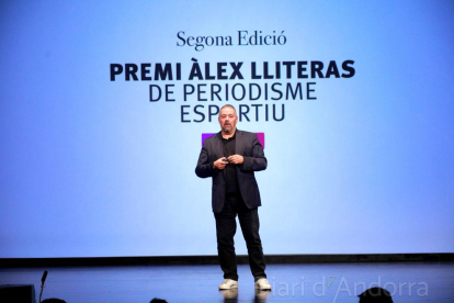 Entrega del Premi Àlex Lliteras de periodisme esportiu