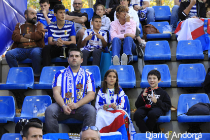 FC Andorra - Ponferradina. Afició de la Ponferradina