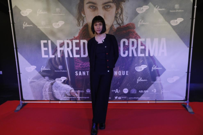 Greta Fernández, actriu d''El fred que crema'