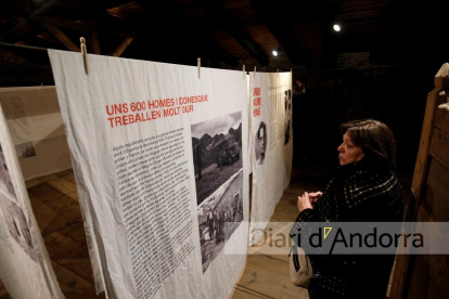Inauguració de l'exposició 'Refugiats, Andorra país d'acollida'