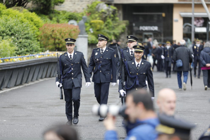 L'acte també ha comptat amb una presentació d'armes i especialitats