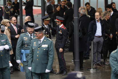 La celebració de la patrona ha estat el primer acte del nou directiu Bruno Lasne