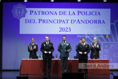 Celebració de la patrona de la policia