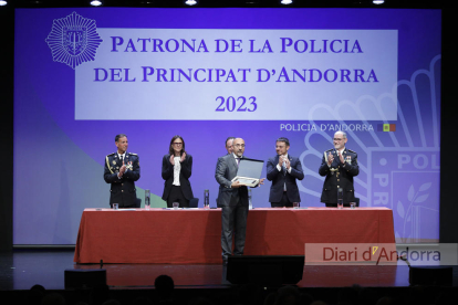 Celebració de la patrona de la policia