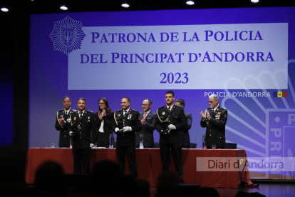 Celebració de la patrona de la policia