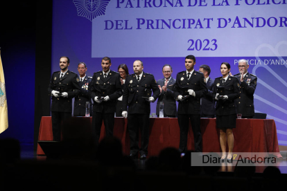 Celebració de la patrona de la policia