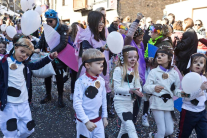 La rua Infantil de la Massana, que ha estat més animada que mai