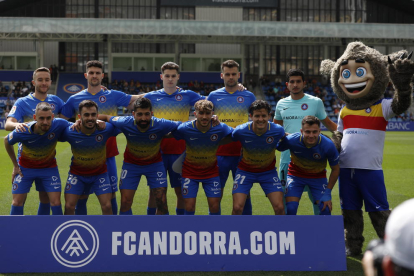 L'FC Andorra guanya el Vila-real B 4-3.