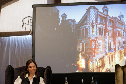 Mercedes Mora ha parlat del projecte Casa Vicens Gaudí a Barcelona de Morabanc
