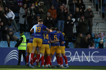 Victòria de l'FC Andorra contra l'Osca