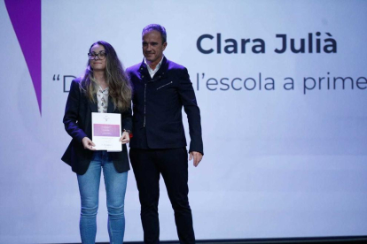 La periodista del Diari de Girona, Clara Julià, ha guanyat l'accèssit