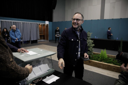 El cap de Govern, Xavier Espot ha votat a Escaldes-Engordany