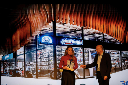 Premi a la millor botiga d'Andorra per Martí Motos