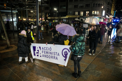 Manifestació pel Dia de la Dona