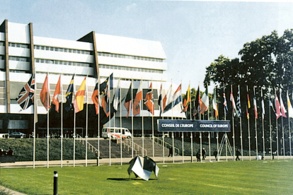 Edifici del Consell d’Europa a Estrasburg.