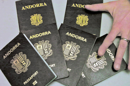 Passaports andorrans.