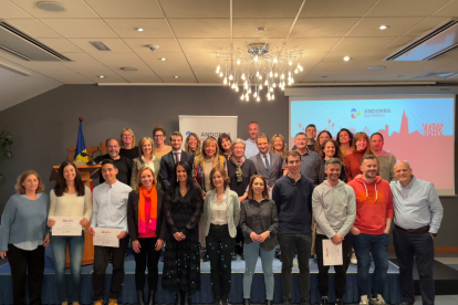 Participants i mentors quarta edició programa Growth Andorra Business
