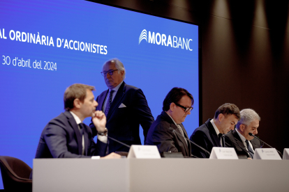 MoraBanc ha celebrat avui la junta d'accionistes