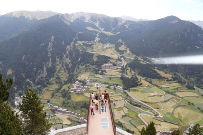 El mirador del Roc del Quer.