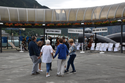 Ballada de sardanes Andorra la Vella aquesta tarda a la plaça del Poble