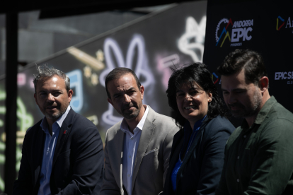 Torres a la presentació de l'Andorra Epic Pyrenees