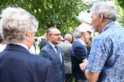 Espot a la recepció de la celebració de la Festa Nacional de França