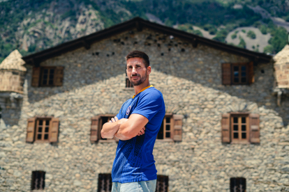 El nou jugador de l'FC Andorra, César Morgado