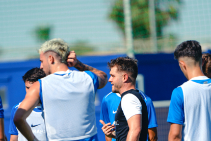 L’FC Andorra segueix treballant a San Pedro del Pinatar.