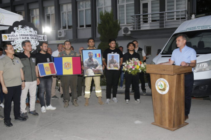 La cerimònia d’homenatge a Turquia.