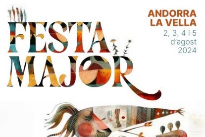 Cartell de la festa major d'Andorra la Vella